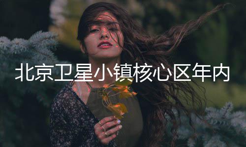 内投核心北京小镇用区年卫星