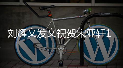 年快贺宋日刘耀乐亚轩文发文祝岁生生日快乐 成