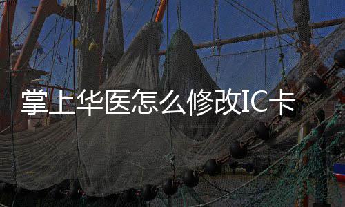 掌上怎么掌上华医华医修改修改方法卡 卡的
